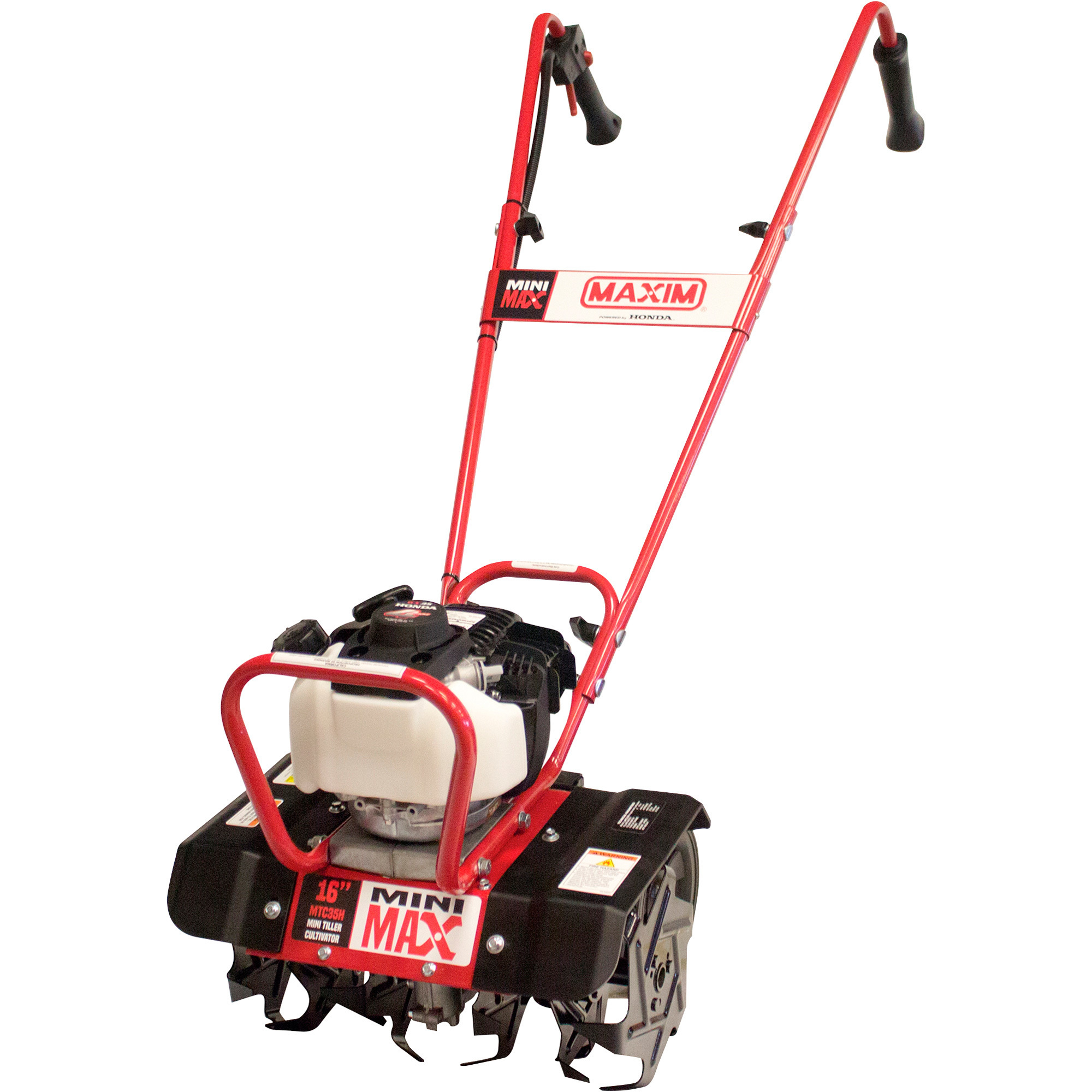 Maxim, TILLER/CULTIVATOR 16in. HONDA, Max. Working Width 16 in, Engine Displacement 36 cc, Model# MTC35H